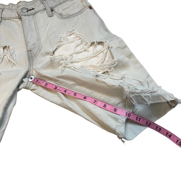Levi’s | 511 Slim Distressed Shorts Light Wash Size 29 - Picture 14 of 14